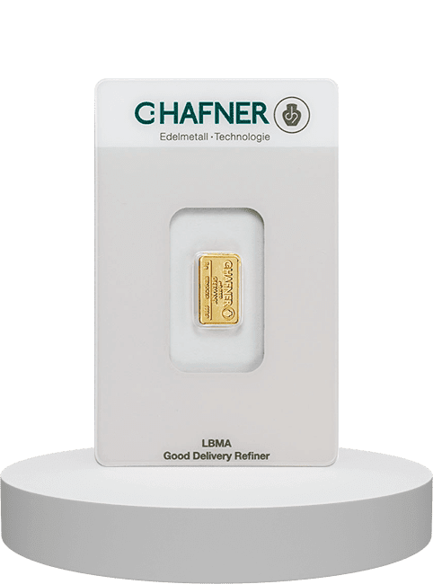 1 gram zlatna poluga