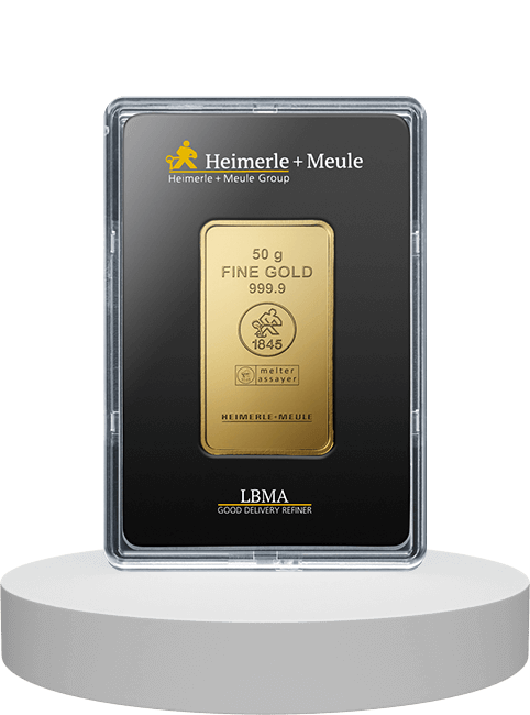 50 grama zlatna poluga